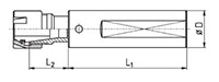 tap holder drawing